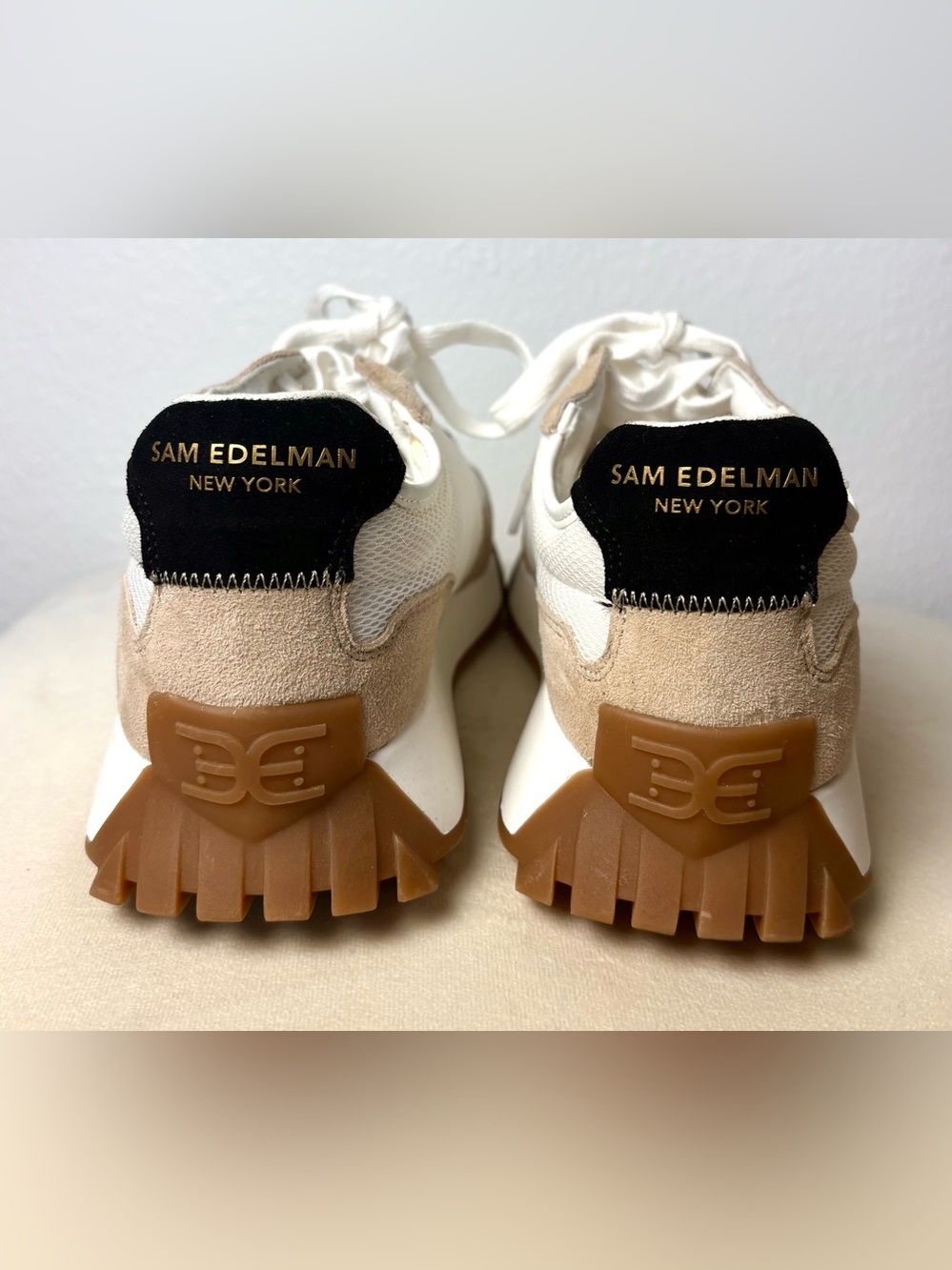 SAM EDELMAN Langley Tennis Shoes / Sneakers 9.5 - Picture 2 of 11